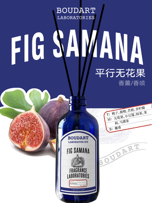 فیگ SAMANA Reed Diffuser Aroma Rattan Sticks در سبک طراحی ظریف با نوت های بالای هلو