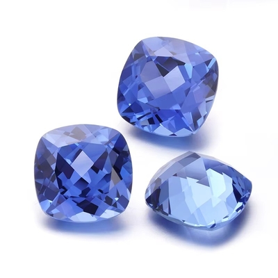 لابراتوار پرورش یافته Royal Blue Sapphire Cushion Cut Oval Pear Shape برای ساخت جواهرات