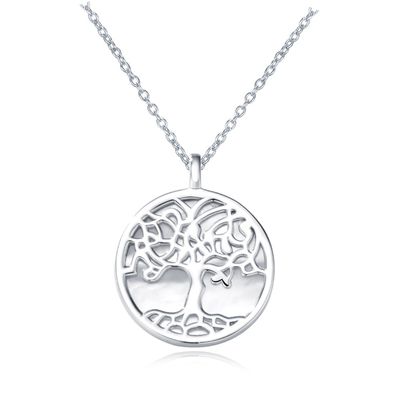 گردنبند طلا و جواهر نقره ای با روکش 0.6 اینچ گردنبند 10 گرم CZ