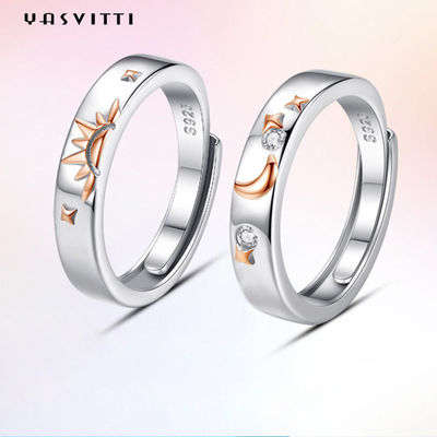 حلقه حلقه نقره ای طلا و جواهر 0.35 سانتی متر 1.2 گرم حلقه طلا 18 کیلوگرم