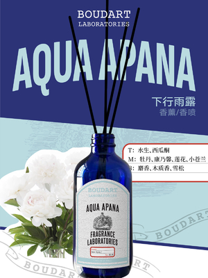 AQUA APANA Reed Diffuser عطر شیشه ای بطری روغن ضروری Aroma Rattan Sticks برای دکوراسیون خانه