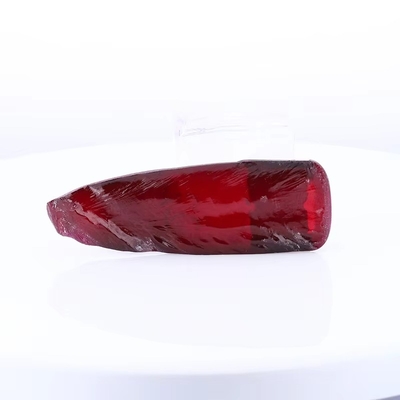 8# قرمز یاقوت مصنوعی کوراندوم خام برای سفارشی انگشتر باستانی Moissanite و Pendant