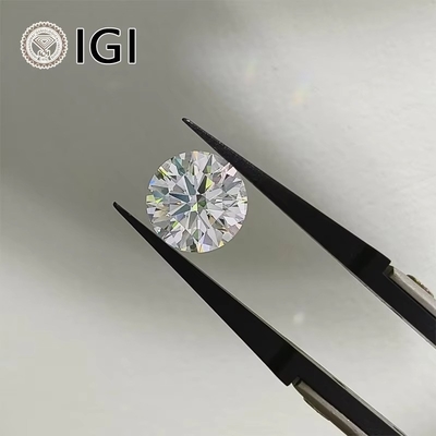 0.5ct - 3ct E رنگ گسسته و گواهی شده آزمایشگاهی الماس های ساخته شده موسانایت HPHT CVD الماس