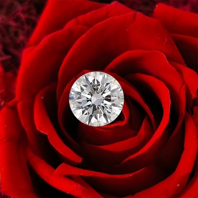 0.5ct - 3ct E رنگ گسسته و گواهی شده آزمایشگاهی الماس های ساخته شده موسانایت HPHT CVD الماس