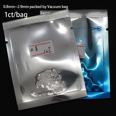 3 قیراط اندازه کوچک زمرد برش Vvs آزمایشگاه رشد الماس Melee Moissanite برای جواهرات