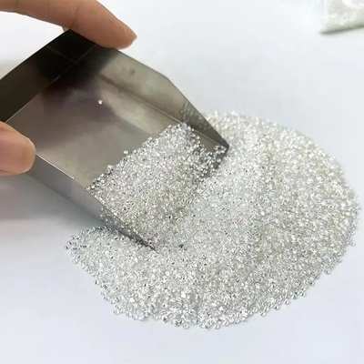 حلقه موسانيت سفيد گسسته الماس 1.0 CT در هر بسته اندازه کوچک گرد موسانيت