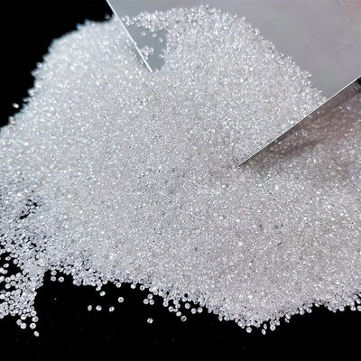 حلقه موسانيت سفيد گسسته الماس 1.0 CT در هر بسته اندازه کوچک گرد موسانيت