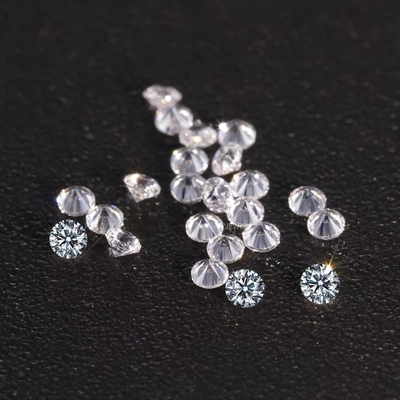 1000pcs/pack 5A Melee White CZ Stone Loose Cubic Zirconia برای زنان جواهرات موسانایت