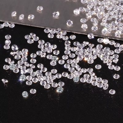 1000pcs/pack 5A Melee White CZ Stone Loose Cubic Zirconia برای زنان جواهرات موسانایت