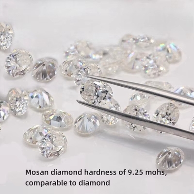 الماس موسانیت 3*5mm-10*14mm اندازه کوچک برای ساخت جواهرات