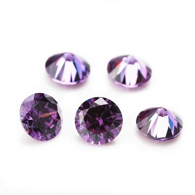 عمده فروشی 3A رنگ Cz سنگ های کوچک اندازه دور برش 0.8mm تا 3mm سنگ قیمتی گشاده سنگ مصنوعی مکعب Zirconia برای فروش