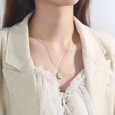 گردنبند نقره ای چروکر 14.4 اینچی 10 گرم X18 Tree Of Life Pendant