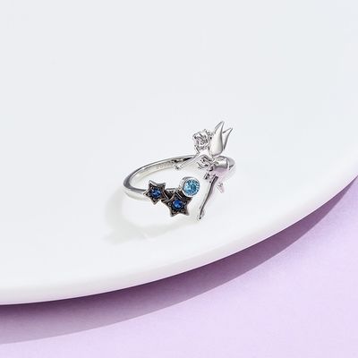 0.08oz 21.1mm انگشتر نقره نقره انگشتر Nicke Free Open Silver حلقه SGS