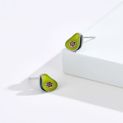 1.1x0.9cm 2.29g گوشواره جواهر نقره ای استریل Unisex گوشواره گوشواره ناودان