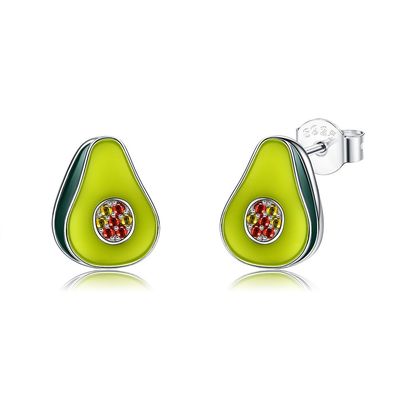 1.1x0.9cm 2.29g گوشواره جواهر نقره ای استریل Unisex گوشواره گوشواره ناودان