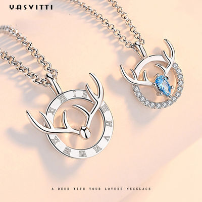 گردنبند آویز گردنبند نقره ای نقره ای 3x CZ 15 اینچ 15 اینچ 15 اینچ
