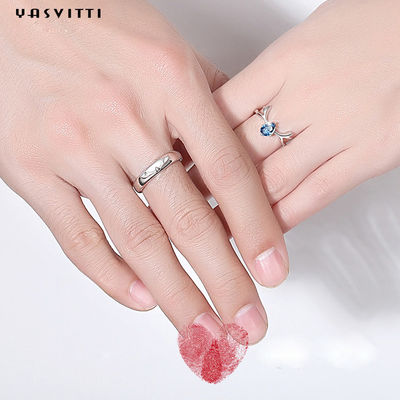 حلقه جواهر نقره ای 1.13 میلی متر 1.68 گرم S990 Fiancée Silver Zircon Classic