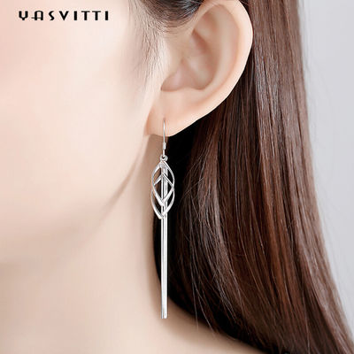 7.5x1.1cm 3.5g گوشواره سبک بوهمی OEM گوشواره گوشواره طلا گوشواره