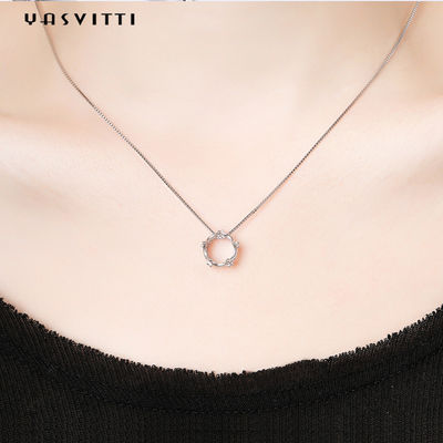 گردنبند آویز گردنبند نقره ای نقره ای 3 گرم در 3 گرم 5A