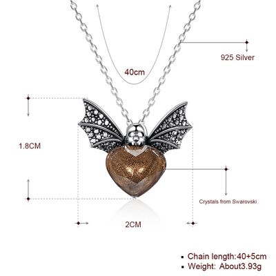 گردنبند آویز زنبور عیار طلا نقره ای 1.48 فوت 3.93 گرم نقره